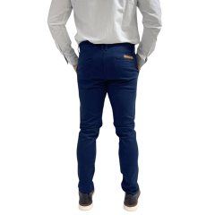 Calça Oyhan 99C4104 Sarja Skinny NIMES Marinho