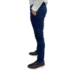 Calça Oyhan 99C4104 Sarja Skinny NIMES Marinho
