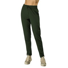 Calça Praxis 414 I25125 tecido PET Thermo Skinny Verde Musgo\