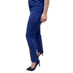 Calça Rosa Tatuada 10529 Armani Azul Marinho