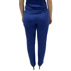 Calça Rosa Tatuada 10529 Armani Azul Marinho