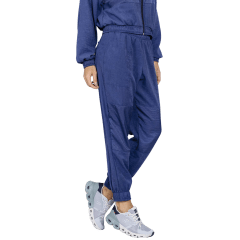 Calça Run More 05328 Jogger tecido peach Azul Marinho