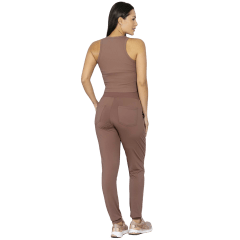 Calça Run More 05330 Jogger tecido Luar