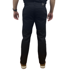 Calça Visual 251742 Slim Masculina com bolso Faca Preto