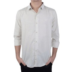 Camisa Ogochi 001543012 Slim Casual Flame Linho