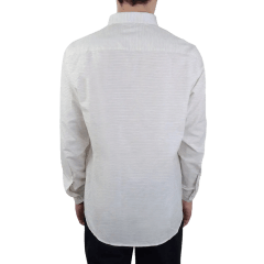 Camisa Ogochi 001543012 Slim Casual Flame Linho