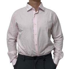 Camisa Ogochi 1520072 ML Slim Essencial Rosa Camisa Ogochi 1520072 ML Slim Essencial Rosa