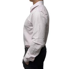 Camisa Ogochi 1520072 ML Slim Essencial Rosa