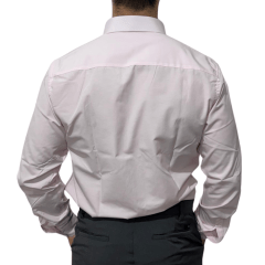 Camisa Ogochi 1520072 ML Slim Essencial Rosa