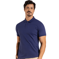 Camisa Polo Oyhan 99P1271 Tecido Piquet Marinho
