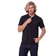 Camisa Polo Oyhan 99P1271 Tecido Piquet Preto