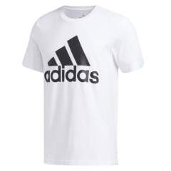 Camiseta Adidas ED9606 Logo Linear Algodão Branco