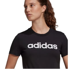 Camiseta Adidas GL0769 Logo Linear em Algodão