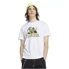 Camiseta Adidas IN7974 Doodle ExtraTerrestre ET Amplifier TEE Branco