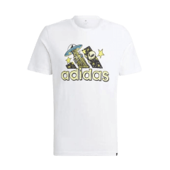 Camiseta Adidas IN7974 Doodle ExtraTerrestre ET Amplifier TEE Branco