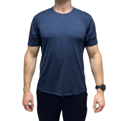 Camiseta Ogochi 6460008 MC Sport Slim Azul Marinho