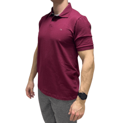 Camiseta Ogochi 7490001 Polo Essencial Slim Vinho