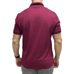 Camiseta Ogochi 7490001 Polo Essencial Slim Vinho