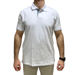 Camiseta Polo Ogochi 7001001 Polo MC Essencial Branca