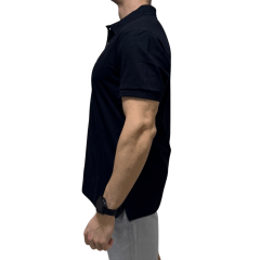Camiseta Polo Oyhan 99P1229 Regular Fit Fio Piquet 40 Preto