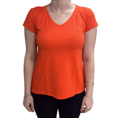 Camiseta Praxis V21190 Fio Texturizado Texneo Dry Laranja