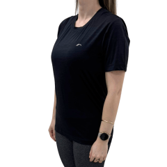 Camiseta Praxis V24138 tecido Poliamida Mescla