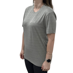 Camiseta Praxis V24138 tecido Poliamida Mescla