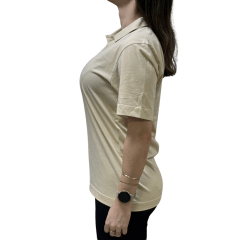 Camiseta Praxis V26145 Polo Natural Egpcio