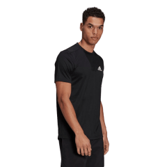 Camiseta Adidas GM2090 T-Shirt Clássica em Tecido AeroReady PrimeGreen