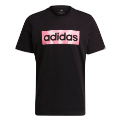 Camiseta Adidas GS6226 Listra Pink 100% Algodão