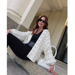 Casaco Anselmi 14616 Cru Off White