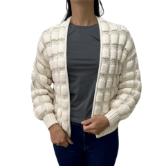 Casaco Anselmi 14616 Cru Off White