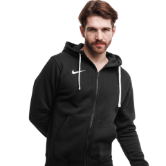 Casaco Nike CW6887-010 FLC Park 20 com Capuz Preto