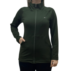 Casaco Praxis 411 I25115 Tecido PET Thermo Verde Musgo