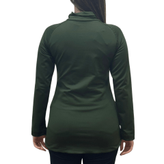 Casaco Praxis 411 I25115 Tecido PET Thermo Verde Musgo
