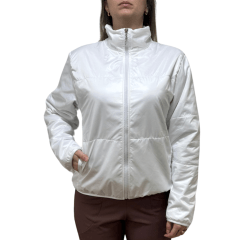 Casaco Run More 14314 Dupla Poly Asia Branco
