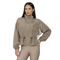 Casaco Run More 14324 Corta Vento Com Gola tecido Aspen