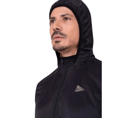 Casaco Sol A0240 Energy 2 Corta Vento com Forro Preto