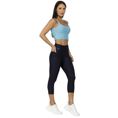 Corsário Run More 08213 tecido Compression com Bolso