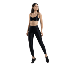 Legging Praxis 717 V25246 Fuso com Proteção UV50+ Preto