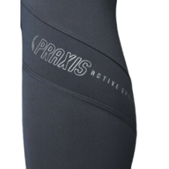 Legging Praxis V23196 Tecido Digitale Microfibra Pro Comfort Preto