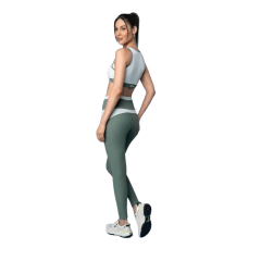 Legging Rosa Tatuada 1064502 Estrutura Branco