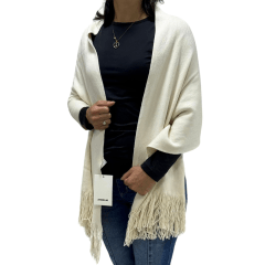 Manta Anselmi 15356 Tricot Off White
