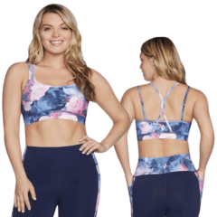 Top Skechers YGF-BR7 Go Walk Summer Rose Floral